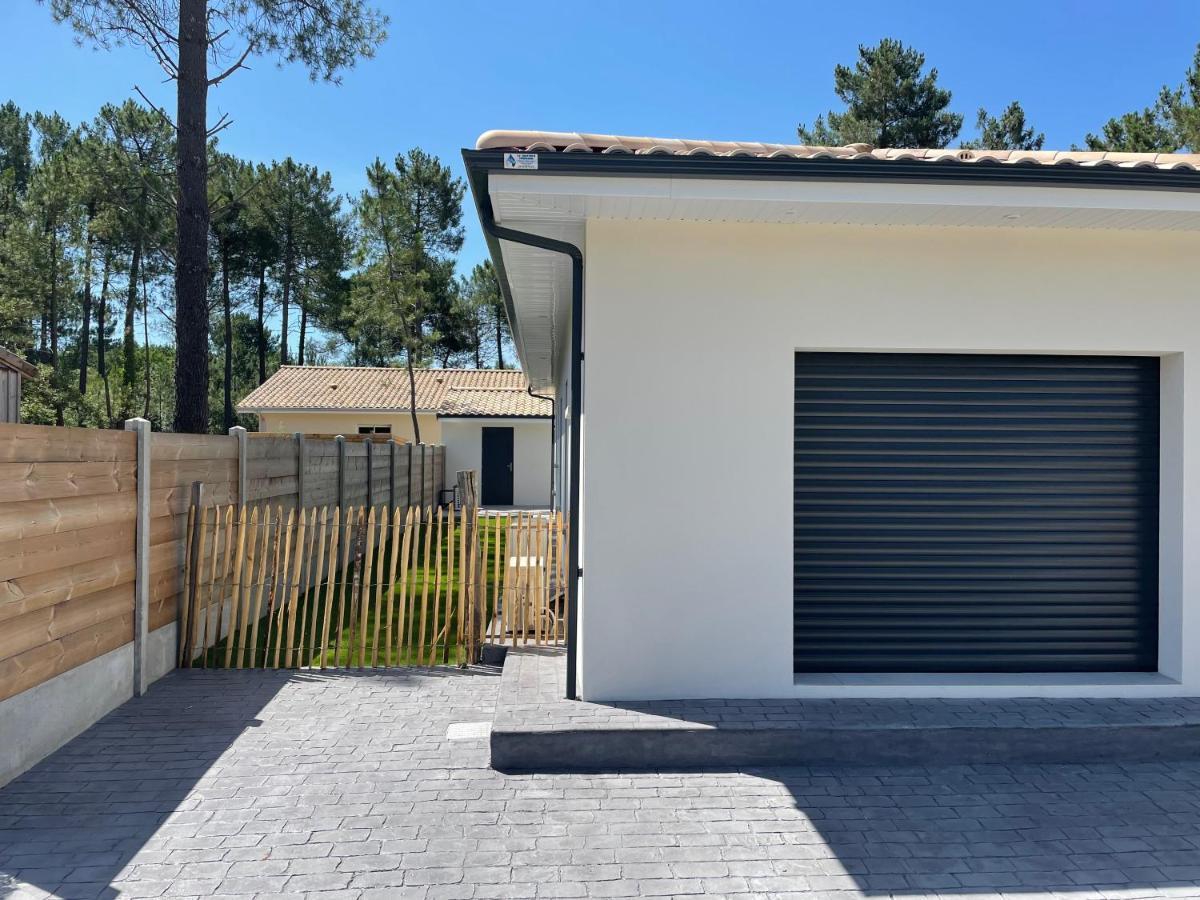 Maison Moderne Avec Piscine Chauffee 라카노오세앙 외부 사진