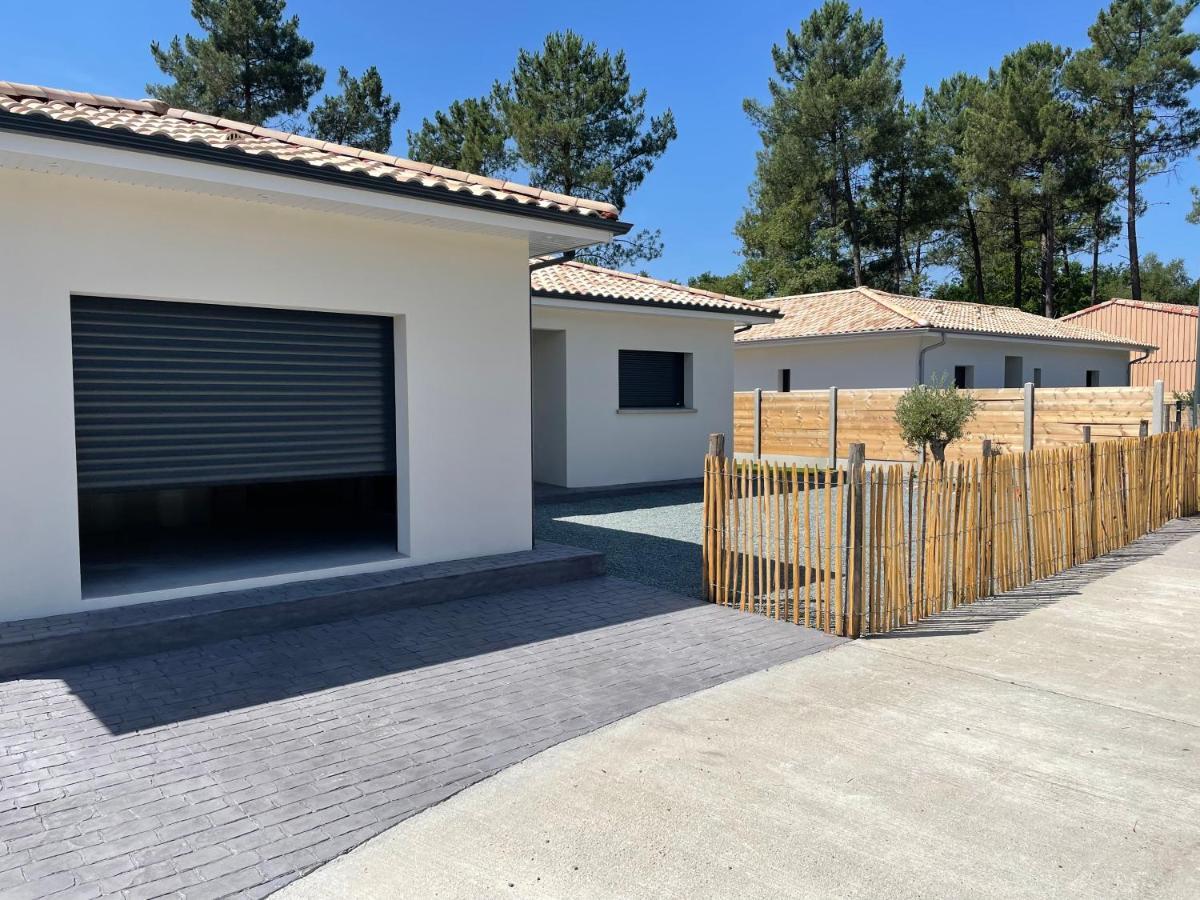 Maison Moderne Avec Piscine Chauffee 라카노오세앙 외부 사진