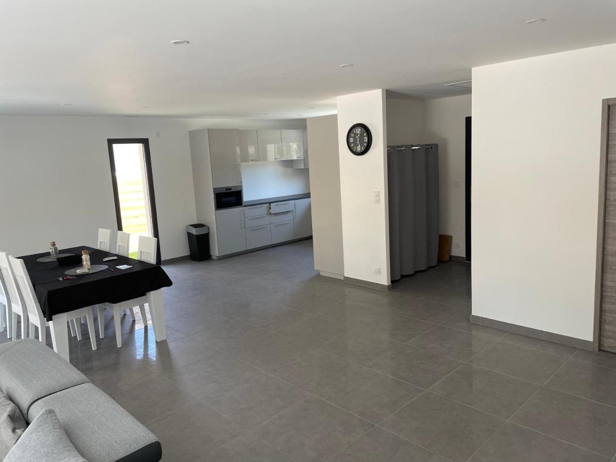 Maison Moderne Avec Piscine Chauffee 라카노오세앙 외부 사진